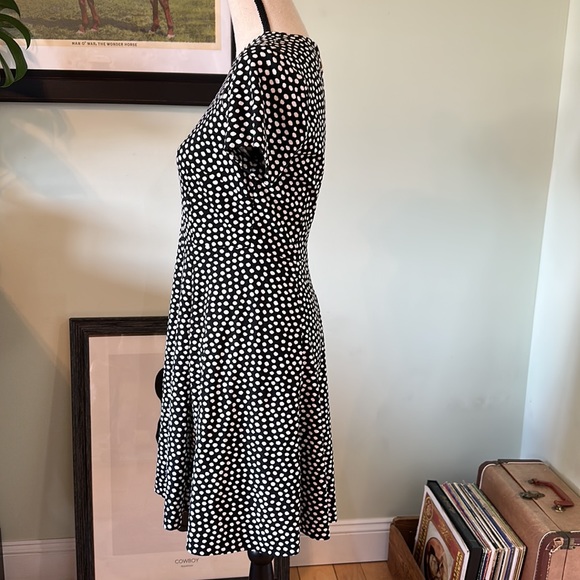 Kate Spade Polka Dot A-line Mini Dress with Pockets Size 4 - Picture 4 of 9